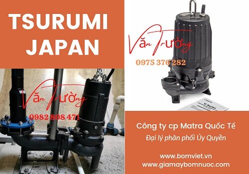 Bơm nước thải Tsurumi 50U21.5