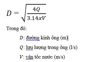 Công thức tính cột áp cho máy bơm nước chuẩn nhất hiện nay